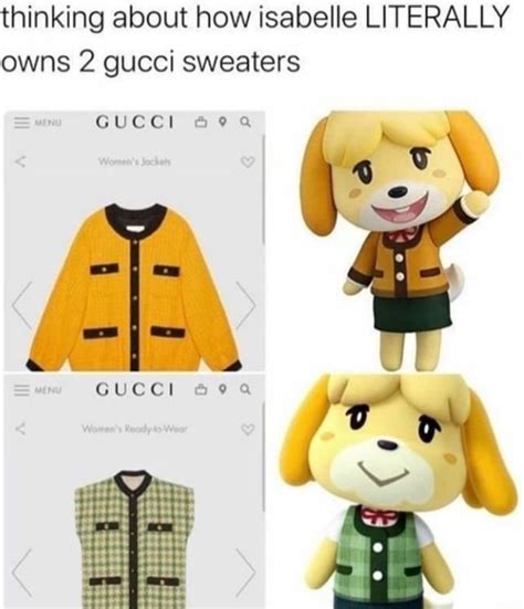 isabelle gucci sweater meme|‎Anny ٩( ᐛ )و‎ .